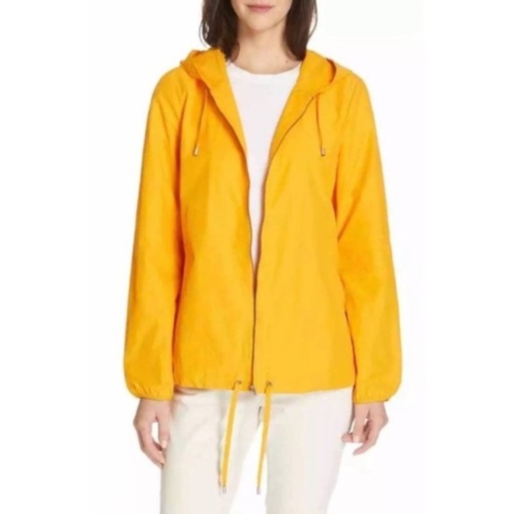 Eileen Fisher Mango Hooded Zip Jacket Size XS